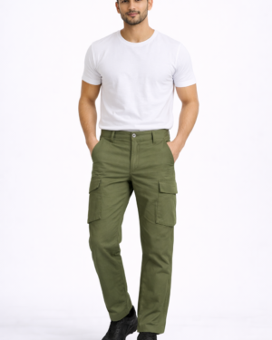 TERRY LYCRA CARGO LOWER(GREEN)